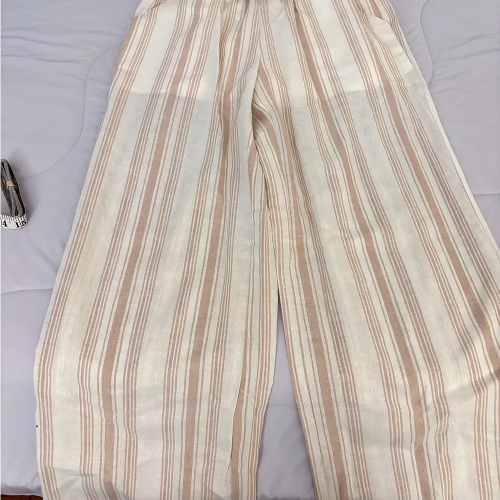 No Comment Stripe Pant